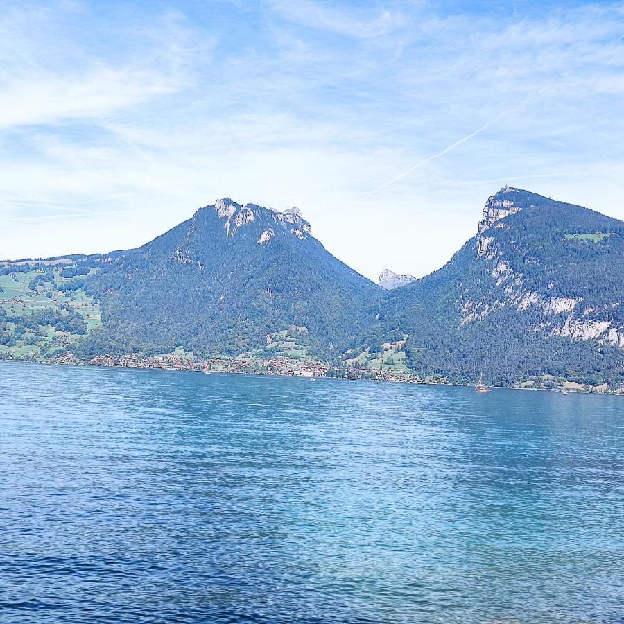 Spiez Lakeview By The Station Room C Exterior foto